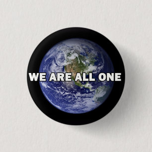 We Are All One 025 3 Cm Round Badge
