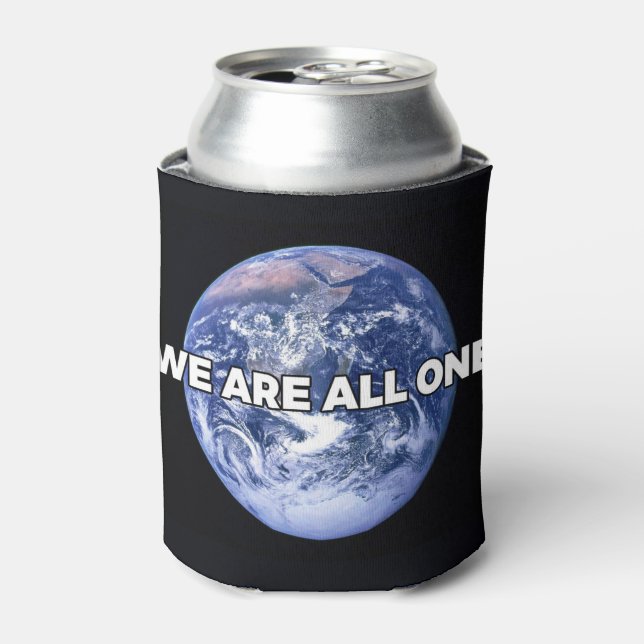 We Are All One Can Cooler (Can Front)