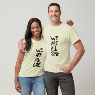 WE ARE ALL ONE- Men Organic Tee