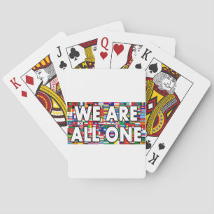 We Are All One Playing Cards