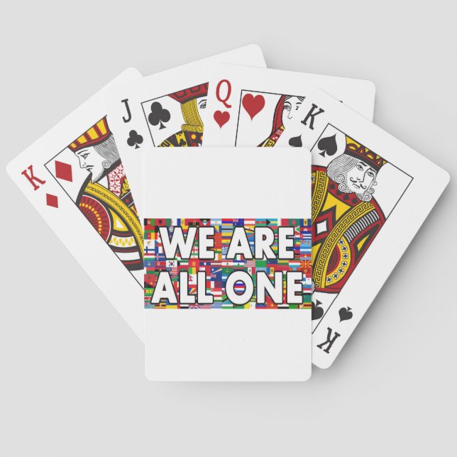 We Are All One Playing Cards (Back)