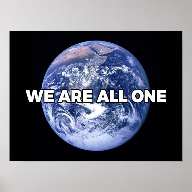 We Are All One Poster (Front)