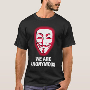 WE ARE ANONYMOUS. (RED) T-Shirt