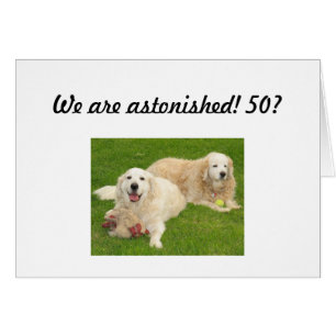 WE ARE ASTONISHED - 5O?