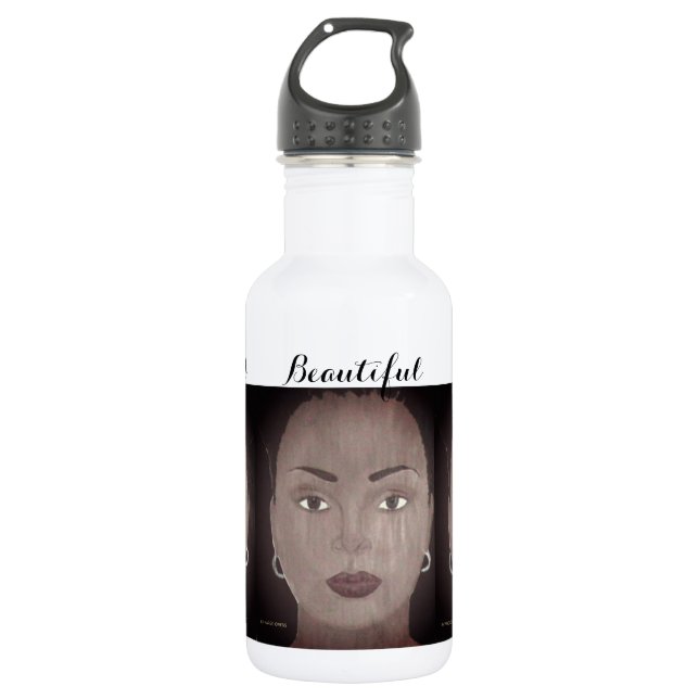 We Are Beautiful 532 Ml Water Bottle (Front)