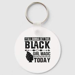 We Are Black History African American Melanin Men  Key Ring