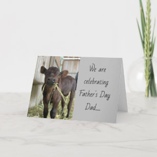 WE ARE CELEBRATING FATHER'S DAY CARD