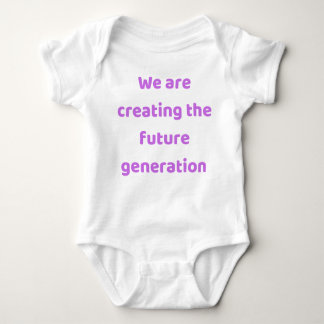 We are creating the new generation baby bodysuit