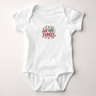 WE ARE FAMILY BABY BODYSUIT