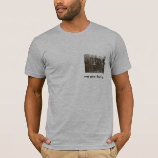 we are family teeshirt T-Shirt