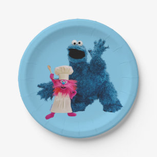 We Are Foodies   Classic Pose Paper Plate