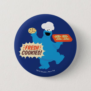 We Are Foodies   Fresh Cookies! 6 Cm Round Badge