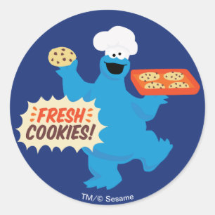 We Are Foodies Fresh Cookies! Classic Round Sticker