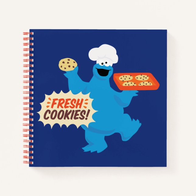 We Are Foodies | Fresh Cookies! Notebook (Front)
