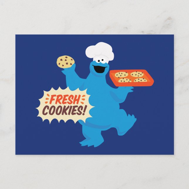 We Are Foodies | Fresh Cookies! Postcard (Front)