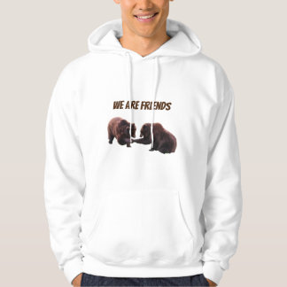 We are friends hoodie