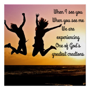 We Are God's Creation Poster