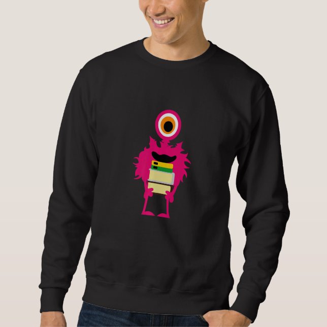 We Are Going Back To School Monster 3   Sweatshirt (Front)