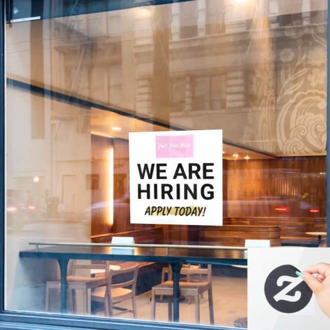 We Are Hiring Apply Today Business (Cafe Window)