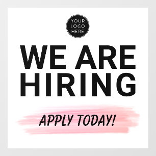 We Are Hiring Apply Today Business