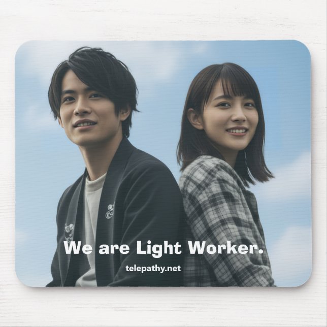 We are Light Worker Mouse Pad (Front)
