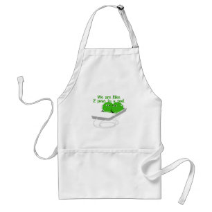 We are Like Two Peas in a Pod Standard Apron