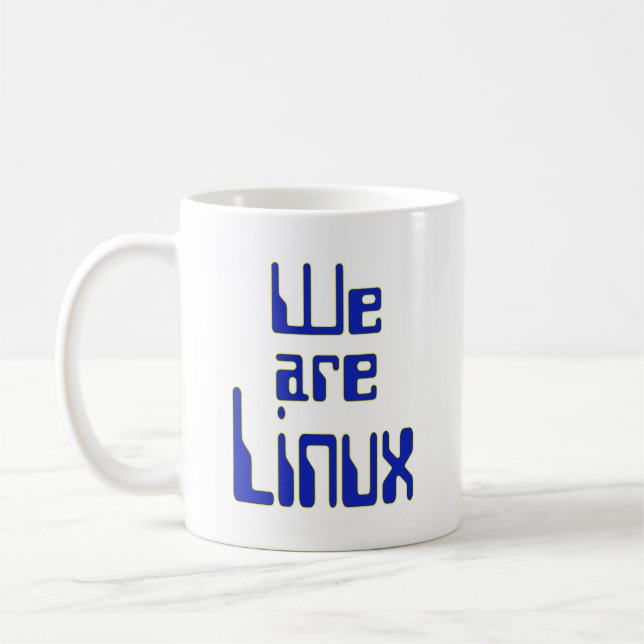 We are Linux Coffee Mug (Left)