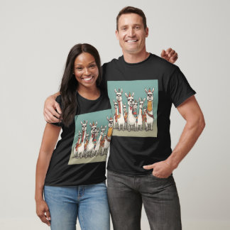 We Are Llama Family T-Shirt