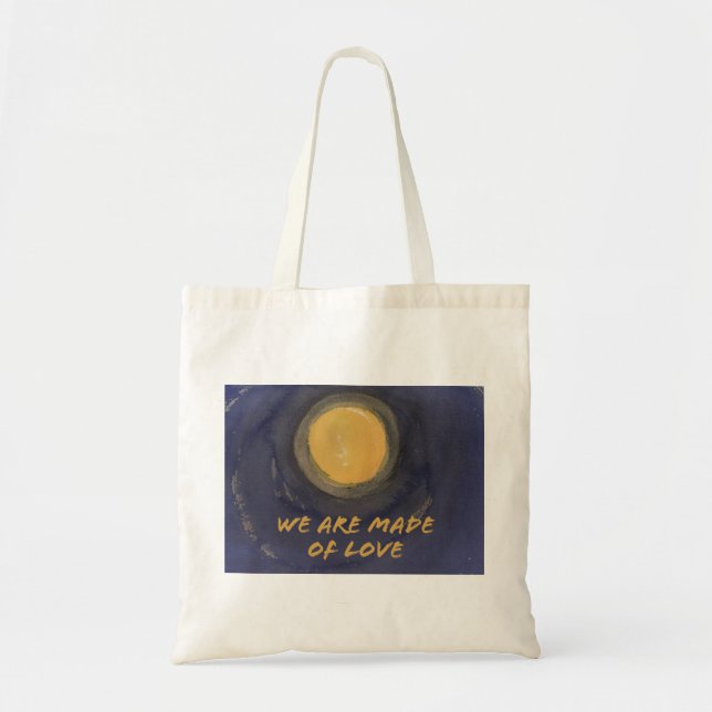We are made of Love tote Bag (Front)