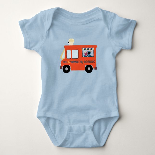 We Are Monster Foodies Baby Bodysuit (Front)