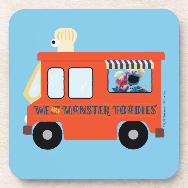 We Are Monster Foodies Coaster (Front)
