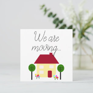 We Are Moving New Address Editable Announcement