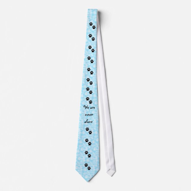 We are never alone-tie tie (Front)