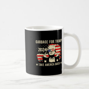 We Are Not Garbyge Votetrump 2025 Trump Supporter Coffee Mug