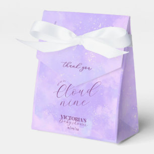 We Are On Cloud Nine Tender Baby Shower  Favour Box