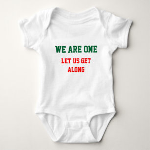 We are one baby bodysuit