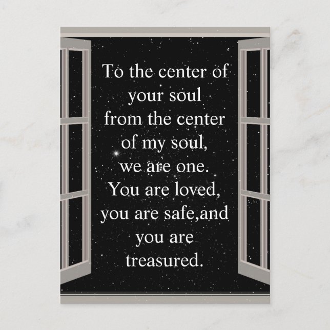 We Are One Postcard (Front)