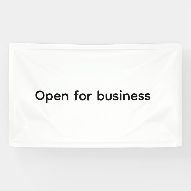 we are open small business restaurant hotel spa sa banner (Horizontal)