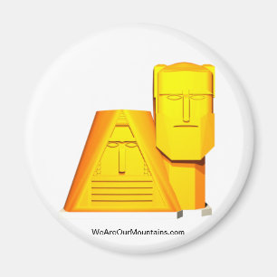 We are Our Mountains - Tatik Papik Magnet 1