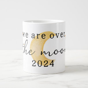 We are "Over the Moon" Baby Shower Gift Mug