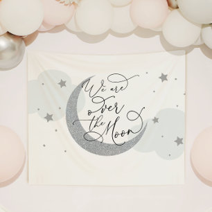 We are over the Moon Banner