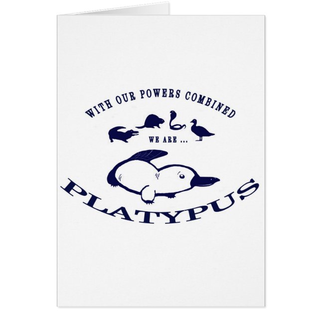 We are Platypus (Front)