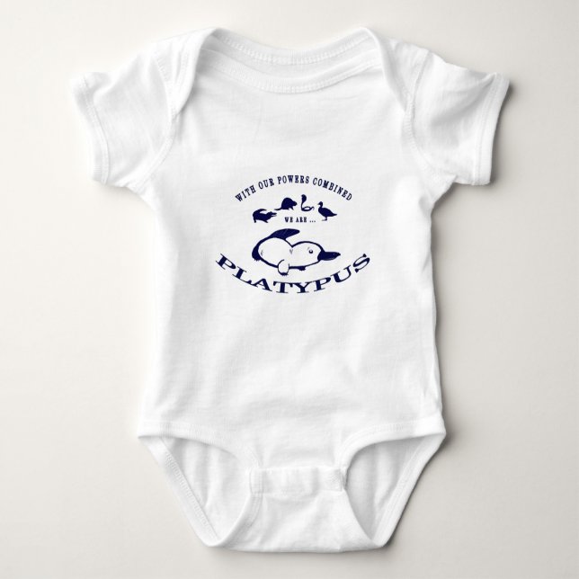 We are Platypus Baby Bodysuit (Front)