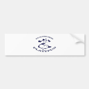 We are Platypus Bumper Sticker