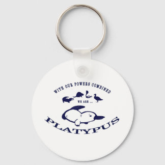 We are Platypus Key Ring