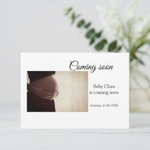 we are pregnant add baby name date pregnancy announcement
