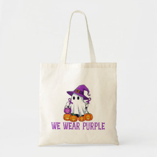 We Are Purple Halloween Tote Bag