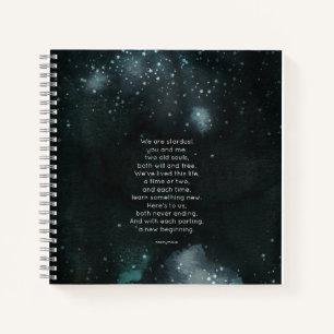 We Are Stardust Notebook