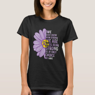 We are Strong Crohns and Colitis Awareness Support T-Shirt