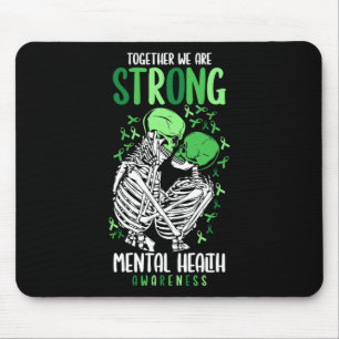We Are Strong Mental Health Awareness Warrior Mouse Pad